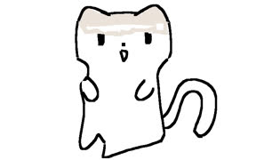 Le funny sweet cat (image cute cat ms_paint)