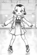 Aikoskater (senoo_aiko ice_skating ojamajo_doremi girl)