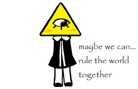 Pyramid chan is illuminatty confirm (image cute girl pyramid-chan ms_paint)