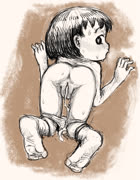Marukum (chibi_maruko_chan girl feet maruko nude cum drool ass blush sweat)