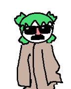 Undercover yotsu (yotsuba 4chan doodle ms_paint cute girl image)