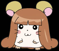 ClassyOTOME (image cute girl mascot classyegril hampster hamster hamtaro edit)
