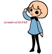 Teff fluff 1 (image cute girl voihon teff ms_paint)