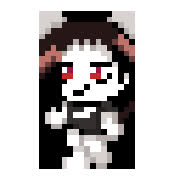 Goffzuki Pixel Art (chaos_hazuki hazuki_fujiwara doremi ojamajo pixelart)