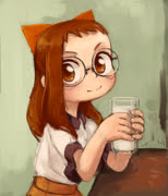 HazukiMILK (milk hazuki_fujiwara girl)