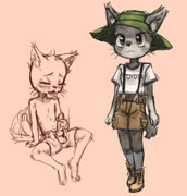 Dogshrums (anthro canine_penis masturbation shota boy dog boots)