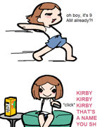 Saturday comic (cute girl comic memory epic ms_paint style)