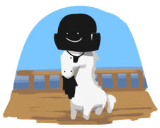 Captain cloppy (cute animal horse cloppy 4chan [s4s] sketchbook)