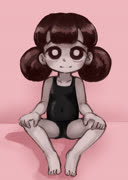 Sittygorl (girl feet school_swimsuit toes)