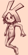 Bbgnoiign (feet rabbit girl school_swimsuit bunny visuabune)