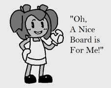 Merry pink melodies (rubber_hose girl cute bury bury_pink style monochrome ms_paint)