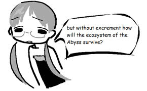 Newest manga panel and she has a point (riko(made_in_abyss) monochrome meme doodle ms_paint girl cute)