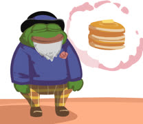 Apu dreams of next glom (meme glom apu pepe_the_frog 4chan pancakes sketchbook plaid)