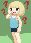 Not a clue (sporty girl cute imouto clueless spats sketchbook)