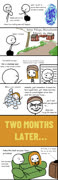 Witch trials comic (comic cute time_travel cool girl happy_end ms_paint)