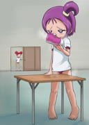 Shoe (ojamajo_doremi doremi_harukaze segawa_onpu humping smell)