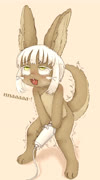 Nanachinaaaaarkkh (nanachi masturbation hitachi_magic_wand made_in_abyss)