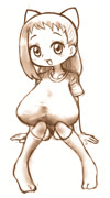 Hazukisketch kyonyu (hazuki_fujiwara huge_breasts)
