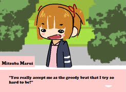 Mitsuba VN (cute girl ms_paint sketchbook mitsudomoe mitsuba_marui vn)