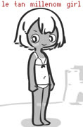 Le tan millenom girl (cute girl swimsuit tan millenom 4chan [s4s] beach sketchbook)
