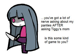 Yanderella (yandere cute girl ms_paint /v/ 4chan)