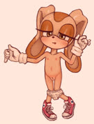 Creamconverse (panties cream_the_rabbit converse shoes pussy furry sonic_the_hedgehog blush)
