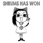 SHRUMS HAS WON (chaos_hazuki hazuki_fujiwara doremi ojamajo)