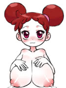 Doremimilky (oppai_loli ojamajo_doremi doremi doremi_harukaze nipples blush huge_breasts lactation)