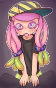 Harmony drool (splatoon harmony girl drool)